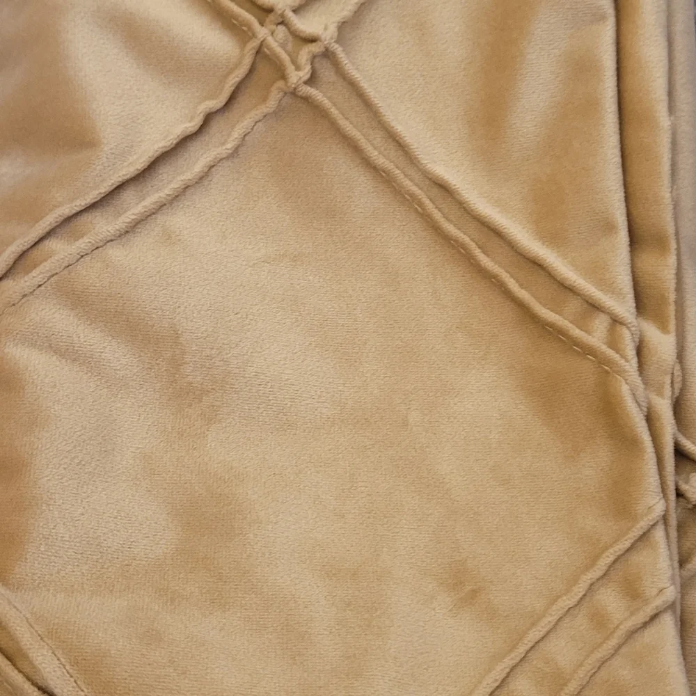 Big throw pillowcase, gold color 23